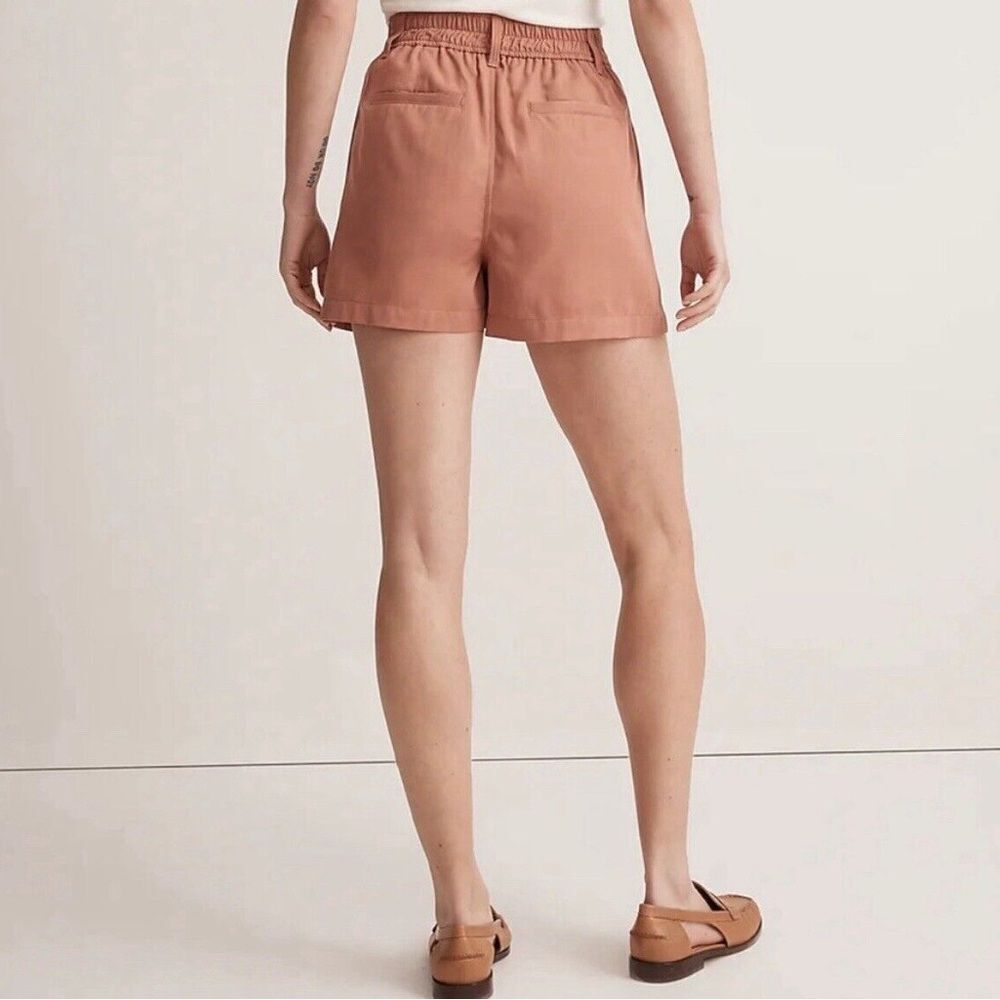 MADEWELL The Neale Short in Drapeweave Dried Rose Sz 2 - Picture 9 of 12